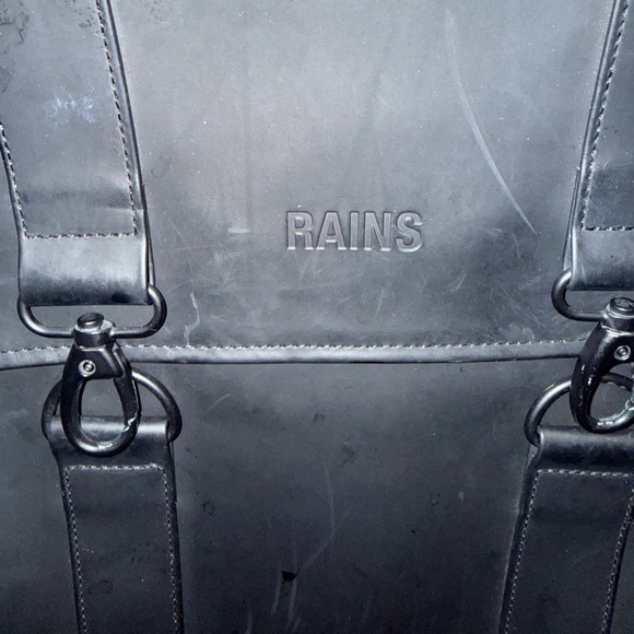 Rains Faux Leather Backpack - Picture 3 of 3